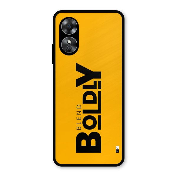 Blend Bold Metal Back Case for Oppo A17