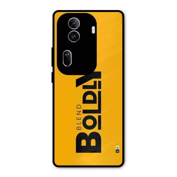 Blend Bold Metal Back Case for Oppo Reno11 Pro 5G