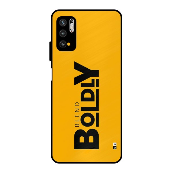 Blend Bold Metal Back Case for Poco M3 Pro 5G