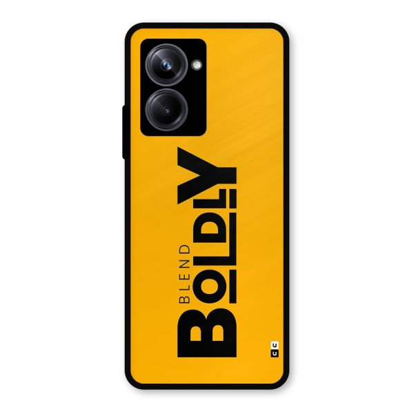 Blend Bold Metal Back Case for Realme 10 Pro