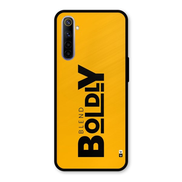 Blend Bold Metal Back Case for Realme 6