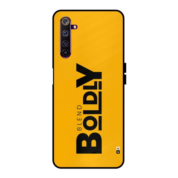 Blend Bold Metal Back Case for Realme 6 Pro