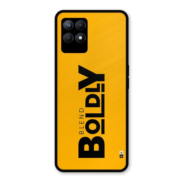 Blend Bold Metal Back Case for Realme 8i