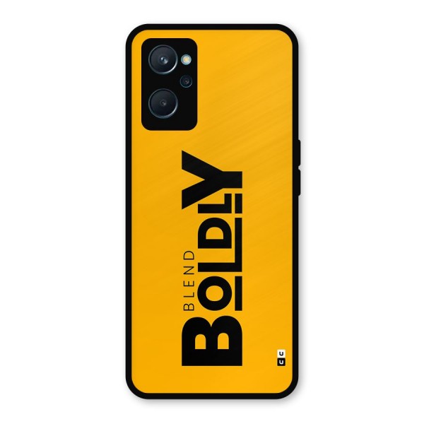 Blend Bold Metal Back Case for Realme 9i