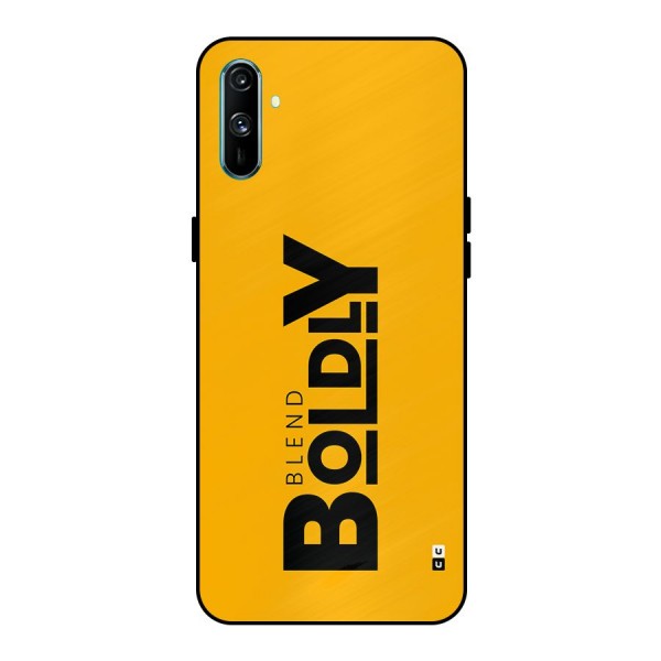 Blend Bold Metal Back Case for Realme C3