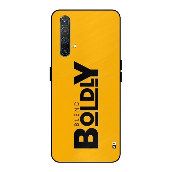 Blend Bold Metal Back Case for Realme X3 SuperZoom