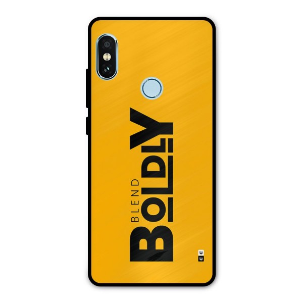 Blend Bold Metal Back Case for Redmi Note 5 Pro