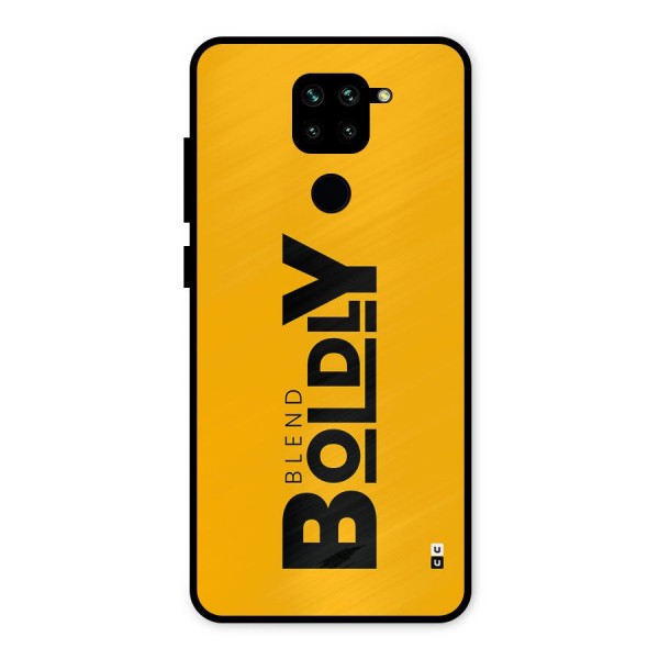 Blend Bold Metal Back Case for Redmi Note 9