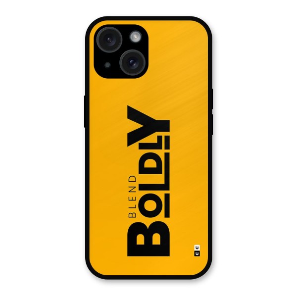 Blend Bold Metal Back Case for iPhone 15