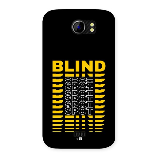 Blind Spot Back Case for Canvas 2 A110