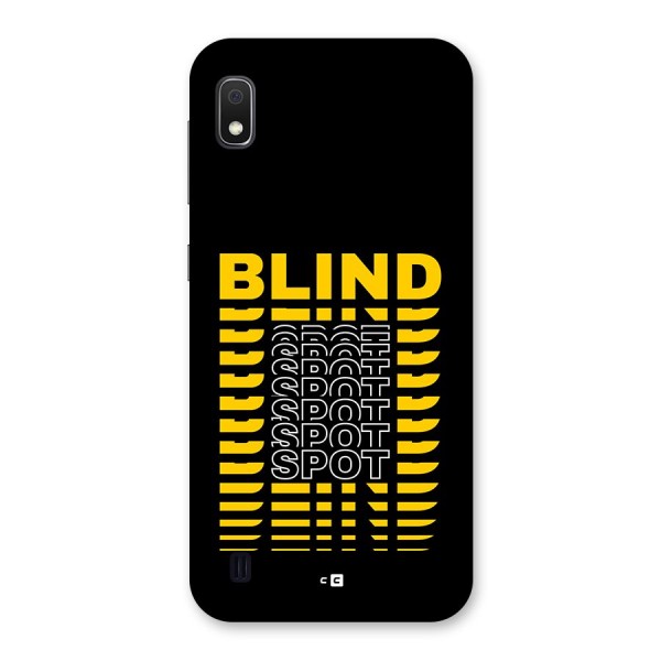 Blind Spot Back Case for Galaxy A10