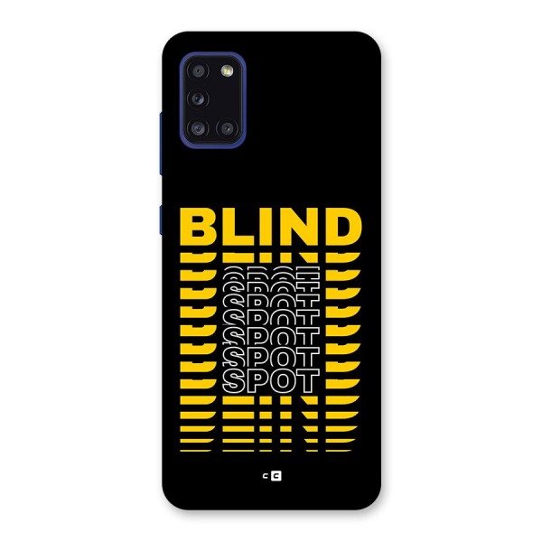 Blind Spot Back Case for Galaxy A31