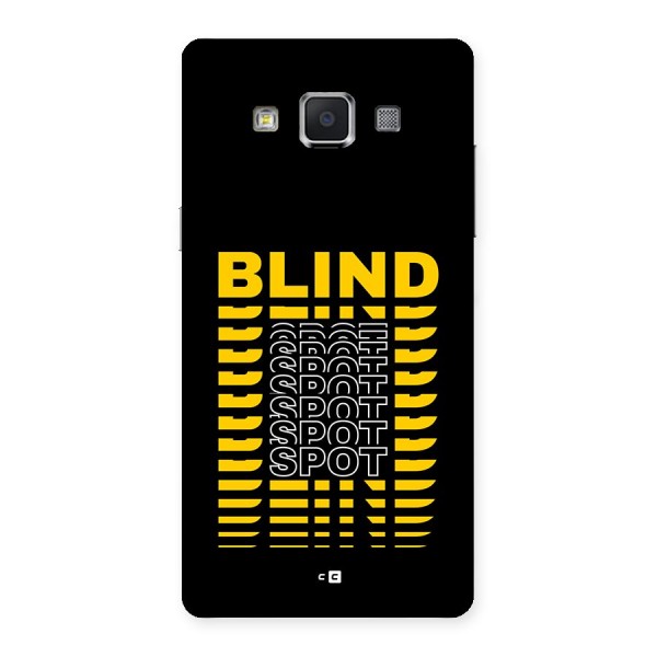 Blind Spot Back Case for Galaxy A5