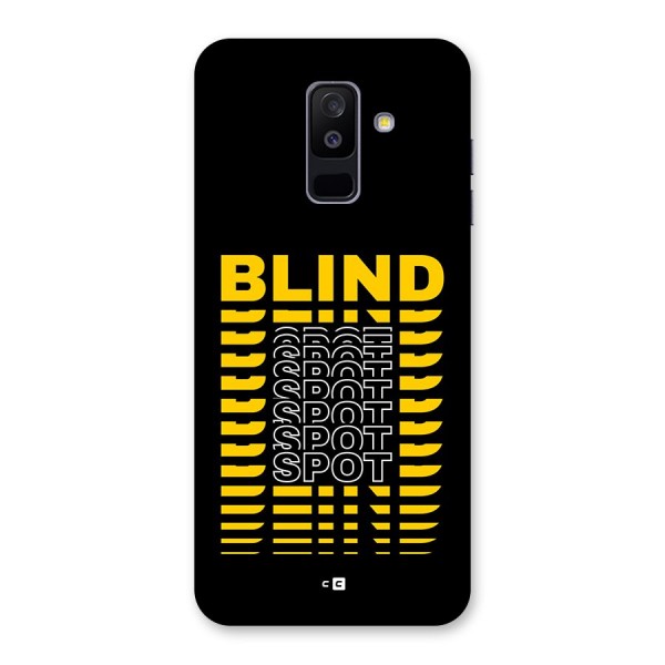 Blind Spot Back Case for Galaxy A6 Plus