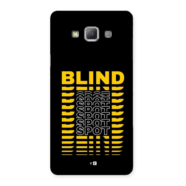 Blind Spot Back Case for Galaxy A7