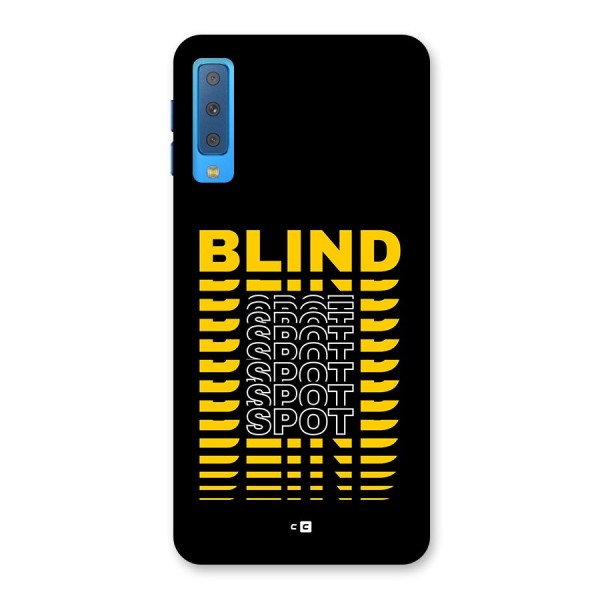 Blind Spot Back Case for Galaxy A7 (2018)