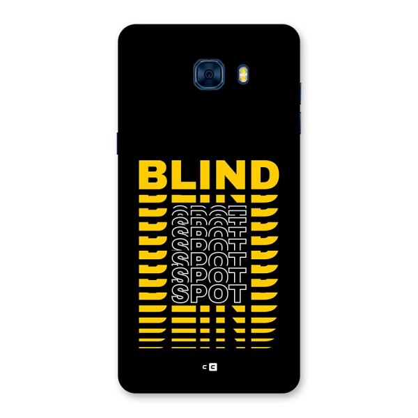 Blind Spot Back Case for Galaxy C7 Pro