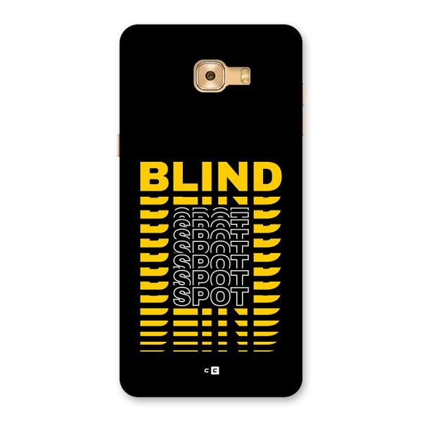 Blind Spot Back Case for Galaxy C9 Pro