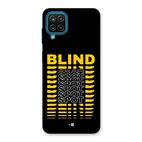 Blind Spot Back Case for Galaxy F12