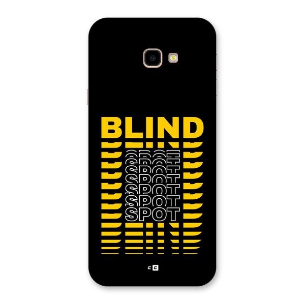 Blind Spot Back Case for Galaxy J4 Plus