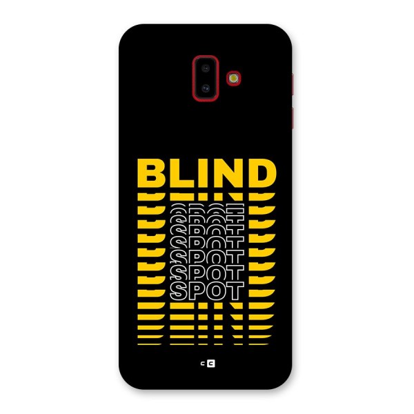 Blind Spot Back Case for Galaxy J6 Plus