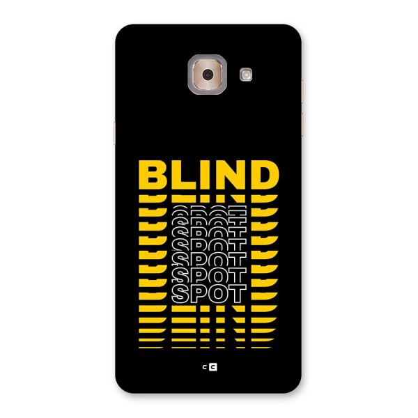 Blind Spot Back Case for Galaxy J7 Max