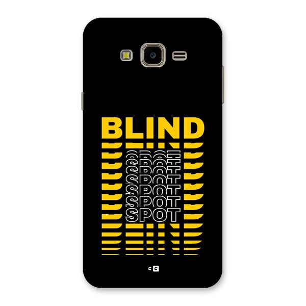 Blind Spot Back Case for Galaxy J7 Nxt