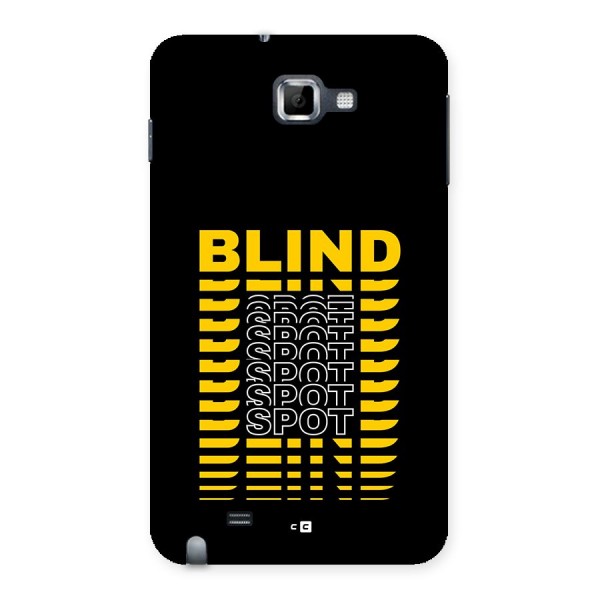 Blind Spot Back Case for Galaxy Note