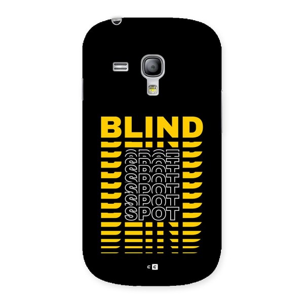 Blind Spot Back Case for Galaxy S3 Mini