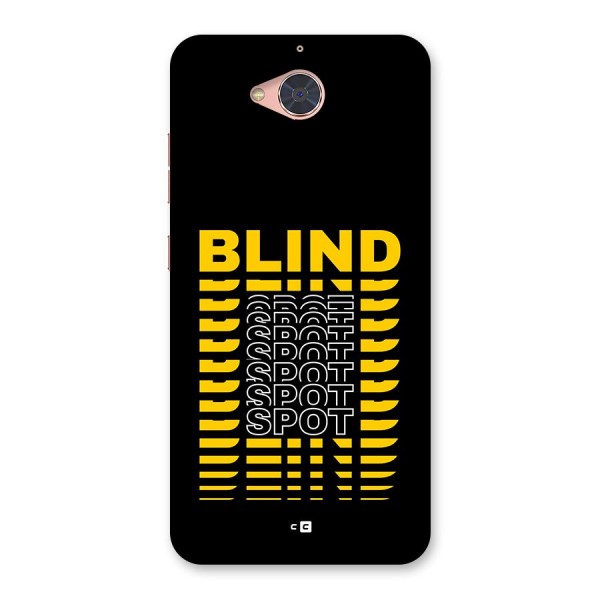 Blind Spot Back Case for Gionee S6 Pro