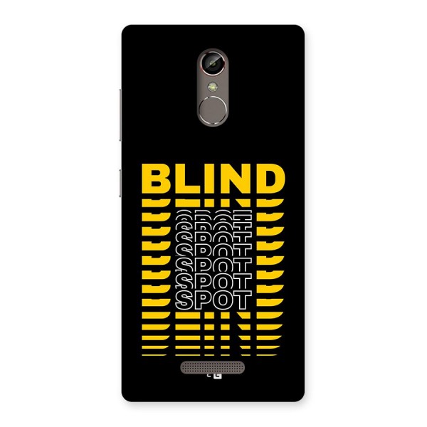 Blind Spot Back Case for Gionee S6s