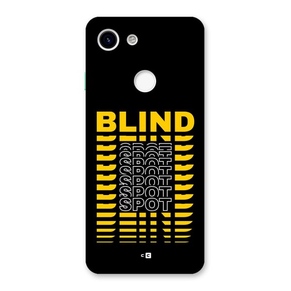 Blind Spot Back Case for Google Pixel 3