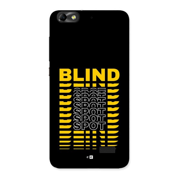 Blind Spot Back Case for Honor 4C