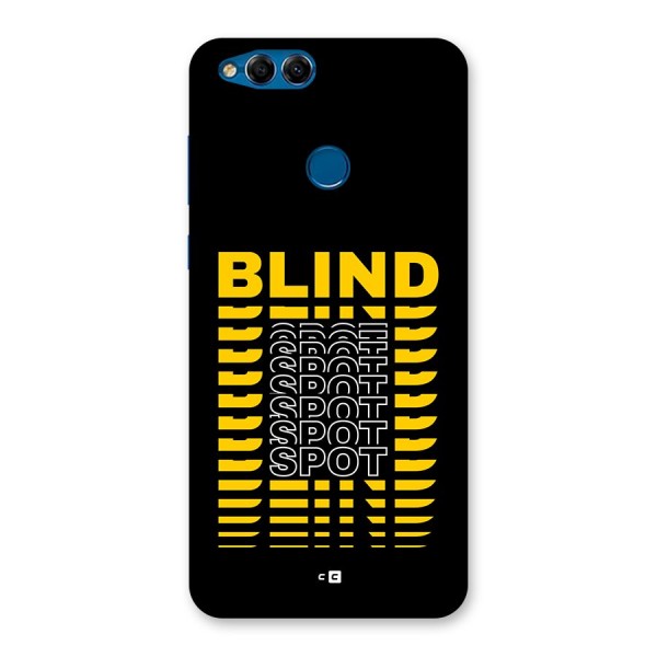 Blind Spot Back Case for Honor 7X