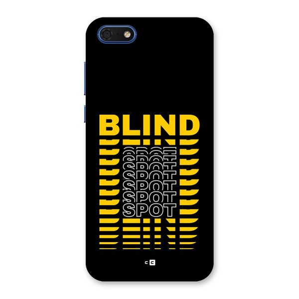 Blind Spot Back Case for Honor 7s