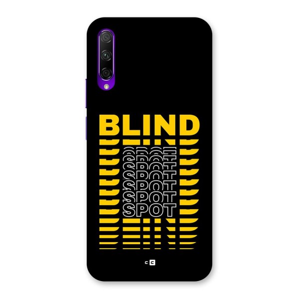 Blind Spot Back Case for Honor 9X Pro