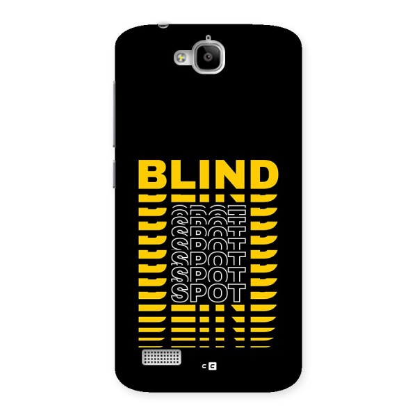 Blind Spot Back Case for Honor Holly