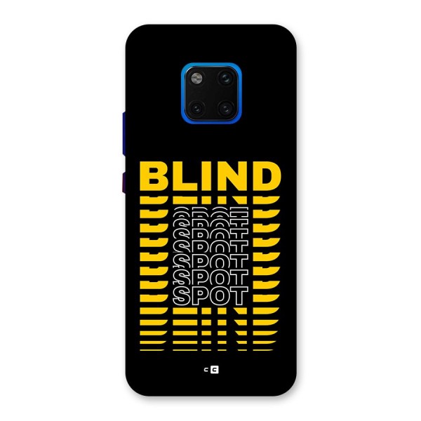 Blind Spot Back Case for Huawei Mate 20 Pro