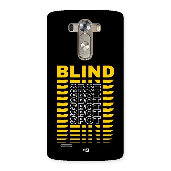 Blind Spot Back Case for LG G3