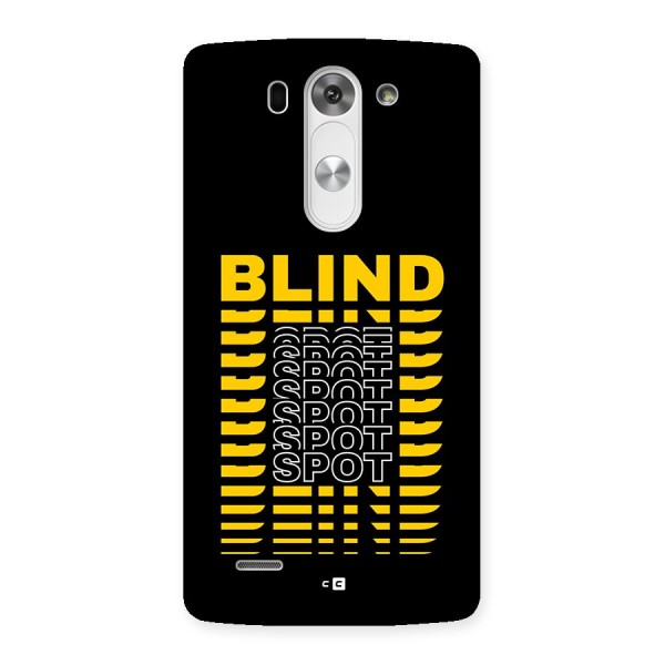 Blind Spot Back Case for LG G3 Mini