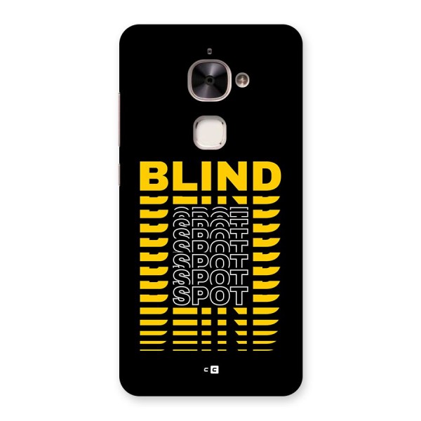 Blind Spot Back Case for Le 2