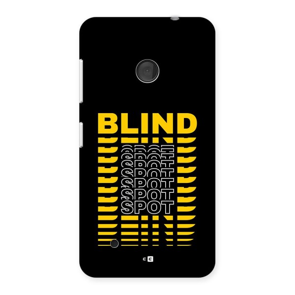 Blind Spot Back Case for Lumia 530