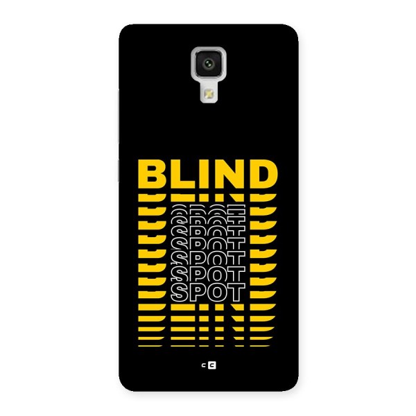 Blind Spot Back Case for Mi4