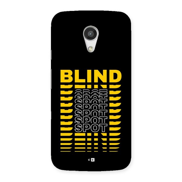 Blind Spot Back Case for Moto G 2nd Gen