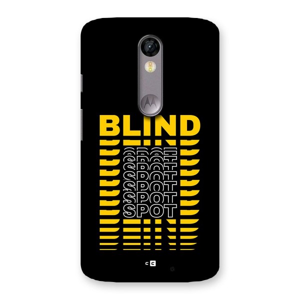 Blind Spot Back Case for Moto X Force