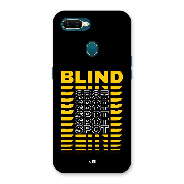 Blind Spot Back Case for Oppo A12