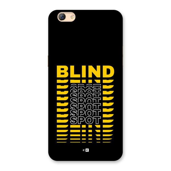 Blind Spot Back Case for Oppo F3 Plus