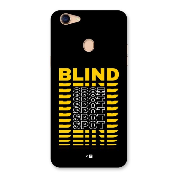 Blind Spot Back Case for Oppo F5