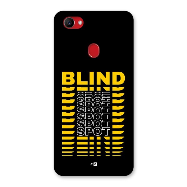 Blind Spot Back Case for Oppo F7