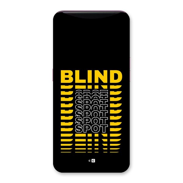 Blind Spot Back Case for Oppo Find X